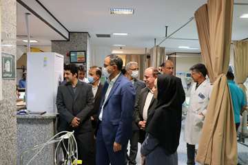 سفر معاون توسعه مدیریت و منابع وزارت بهداشت به دانشگاه علوم پزشکی استان سمنان 